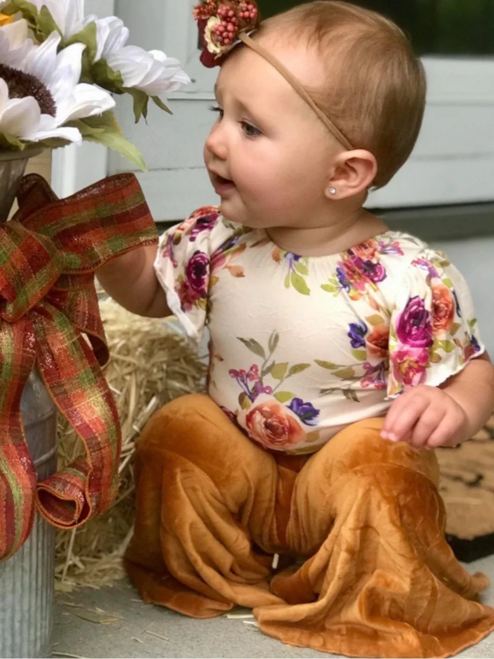 Castle Rose Boutique Floral Amber Romper